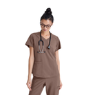 Rhythm Top - Tunique médicale classique et moderne - Femme - Grey’s Anatomy Evolve GREYS ANATOMY EVOLVE Bois flotté / XL