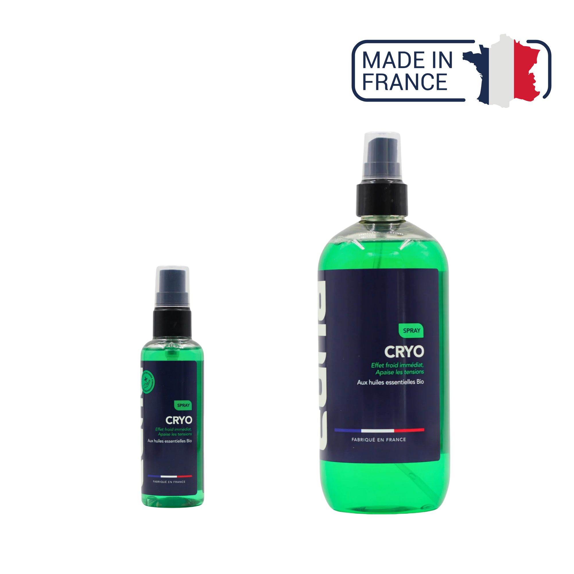 Spray Cryo - Apaise les tensions - Effet froid - 2 contenances - Eona - My Médical